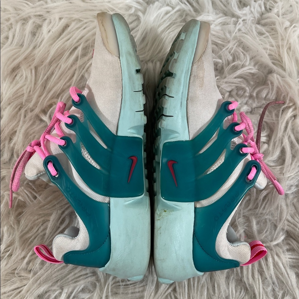 Nike Air Presto 'White Jade Ice' Kids Shoes Size 2Y - Picture 8 of 11